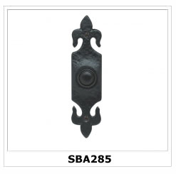 Black Antique Bell Push SBA285