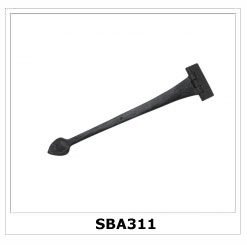 Black Antique Hinges SBA311