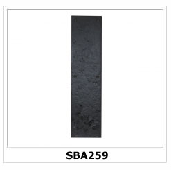 Black Antique Letter Plates SBA259
