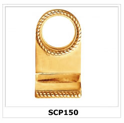 Brass Cylinder & Flush Pull SCP150