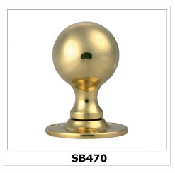 Brass Mortice Knob SB470